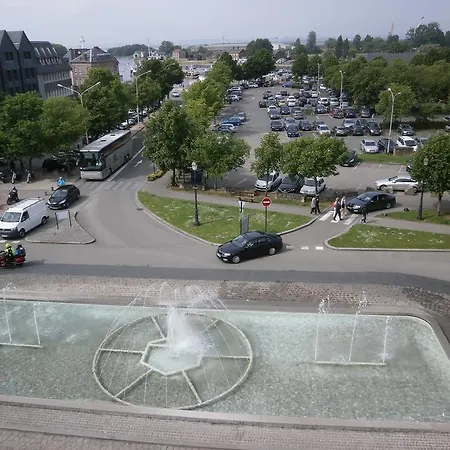 Lägenhet Escapade Au Coeur De Avec Parking Prive Et Vue Panoramique Honfleur